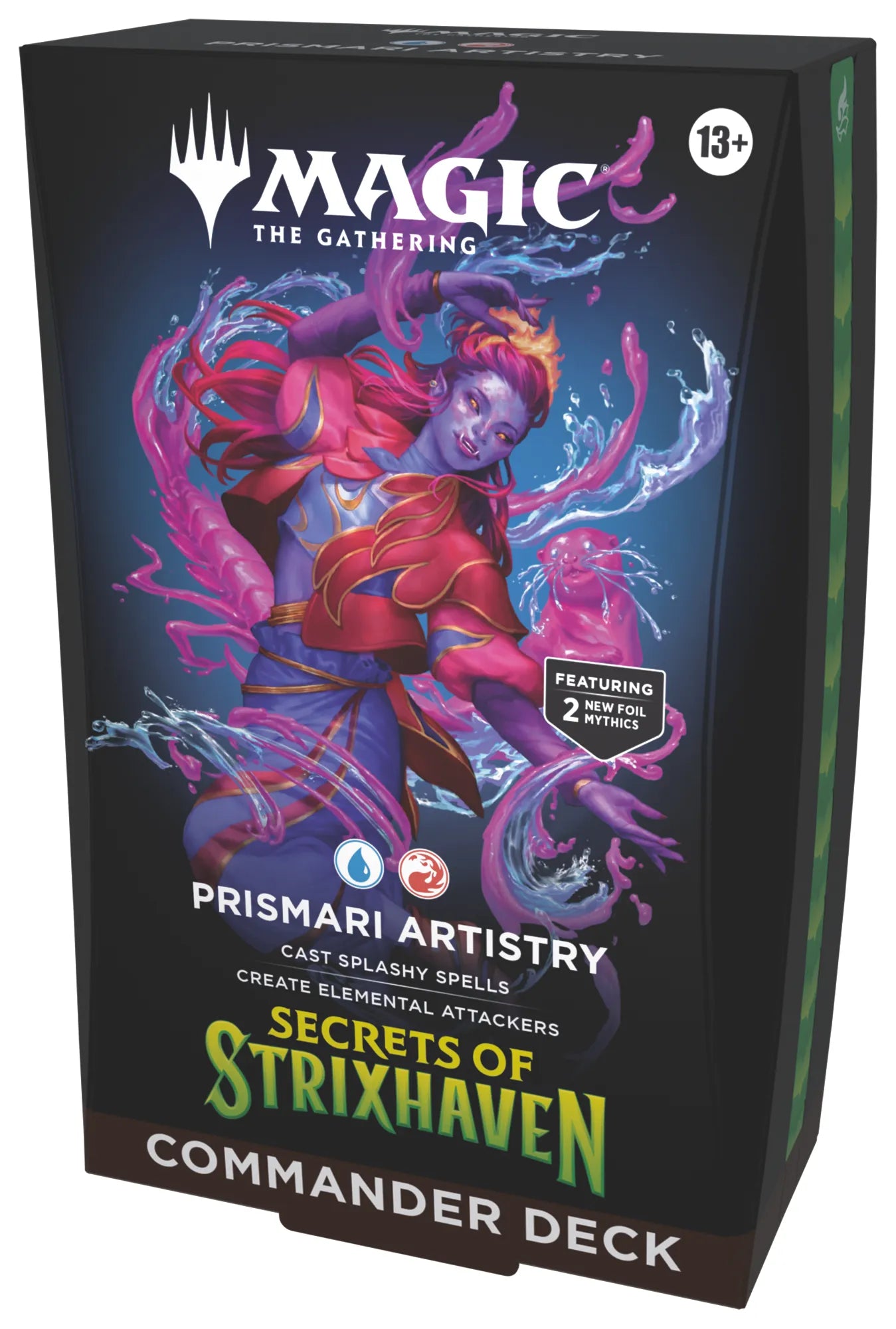 Magic: The Gathering Secrets of Strixhaven Commander Deck Prismari Artistry official product image